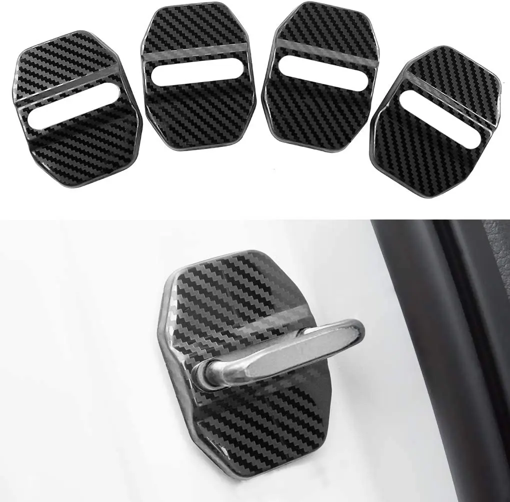Auto Accessories Interior Protective Lock Hook Car Door Buckle Cover for BMW F30 F31 F34 F35 F36 F10 F11 M3 M5 X1 X2 X3 X4 X5 X6
