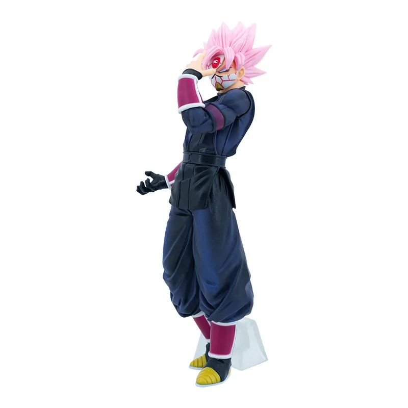 26cm Japan Anime Dragonballs Plastic Toys Goku Black the New Masked Saiyan PVC Toys Crimson Masked Saiyan Action Figures