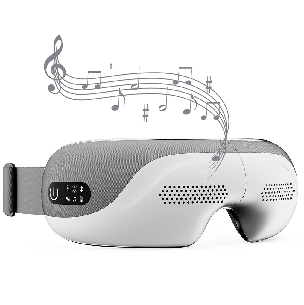 2024 phenitech Smart Eye Massager With Bluetooth Music and Heating to reduce eye strain Visual Eye Massager