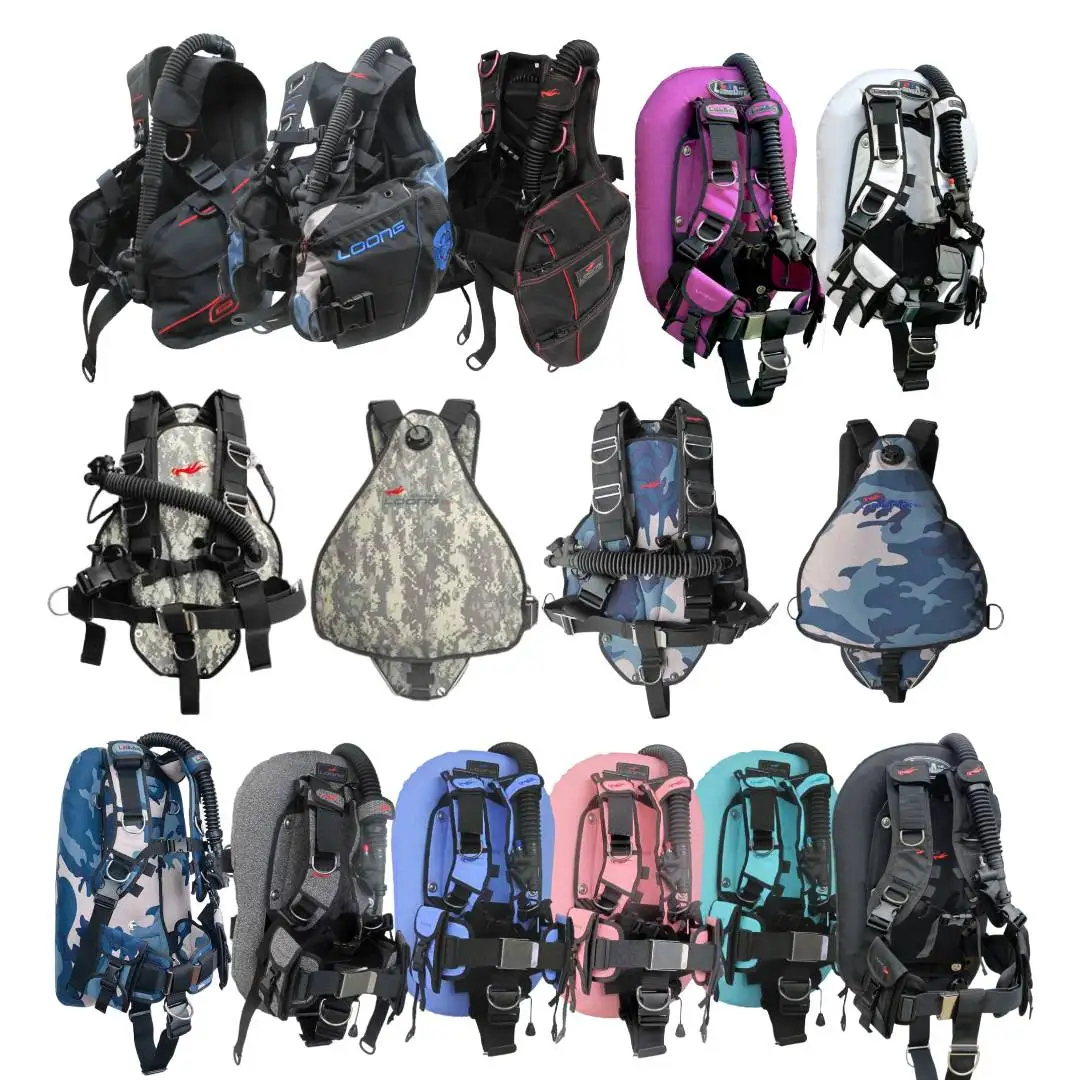 Bcd Package Nylon Diving Equipment for Sports Underwater Swim Gear with Essential Features