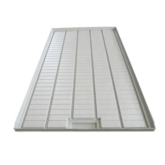 Plastic black nursery hydroponic flood planting trays