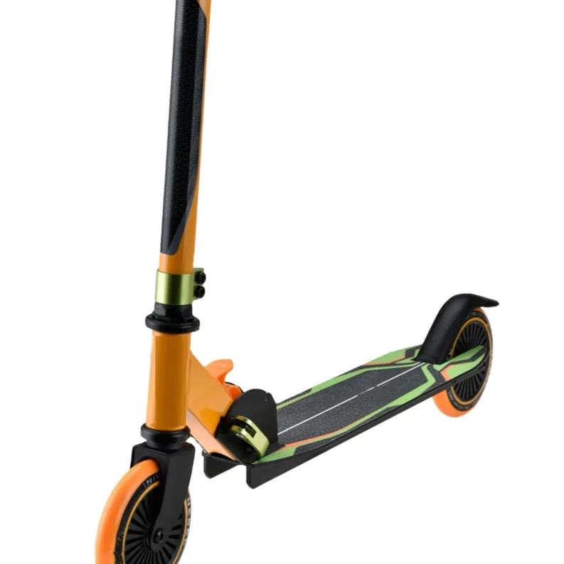 Mchoose hot sale two pu wheel Iron aluminum kick scooter color and Logo can be customized