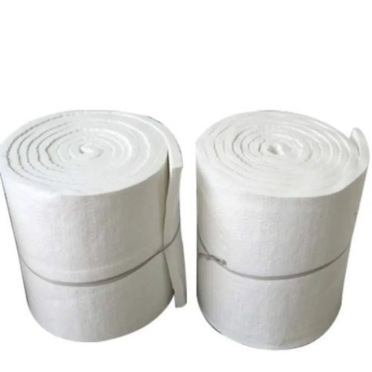 Fire resistance ceramic fiber blanket for induction furnace