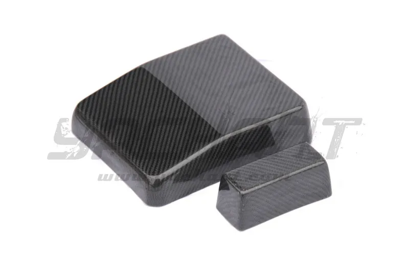 Trade Assurance Carbon Fiber Fuse Box Fit For 2008-2017 Evolution EVO X 10 Fuse Box Cover (2pcs)