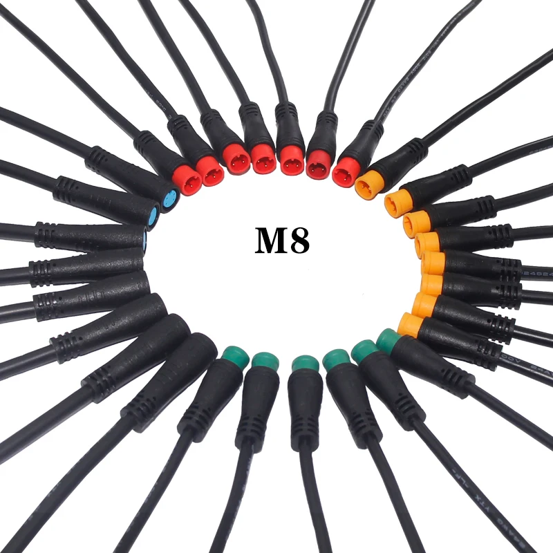 Прямая продажа с фабрики M8 мини мужских и женских штепсельных вилок возрастом от 2 до 7 лет, контактный водонепроницаемый разъем спаянного