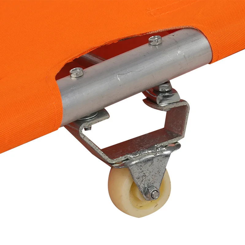 2024 First Aid Medical Portable Aluminum Alloy Stretchable Folding Ambulance Patient Transfer Plastic Scoop Bed Stretcher