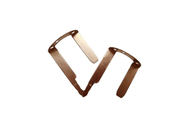 Factory Custom high precision phosphor copper Bronze electronic contacts connectors parts stamping bronze parts