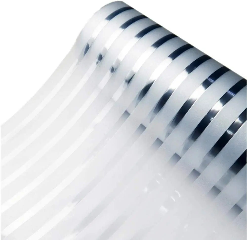 Factory direct supply cheap price Privacy Self Adhesive Window Film Striped Pattern Foil