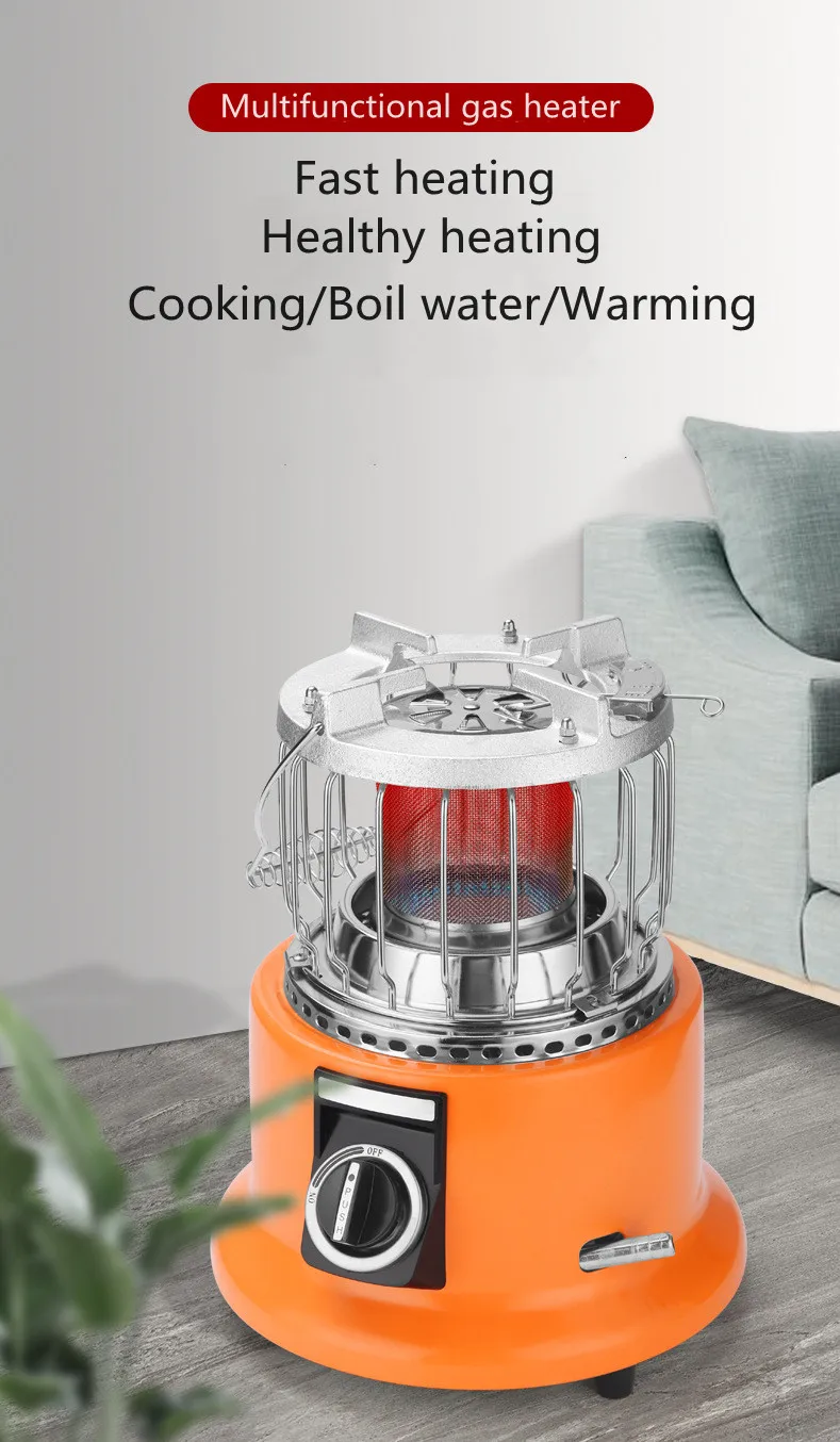Hot Sale Newest Design Portable Camping Gas Heater Power Living Outdoor Garage Room Bathroom Bedroom Garden Origin Infrared Type