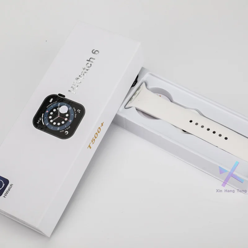 T500+ Smartwatch Series 6 Watch Bt Phone Call And Answer T500+ 1.75 Inch Full Touch Fitness Smart Watch with play