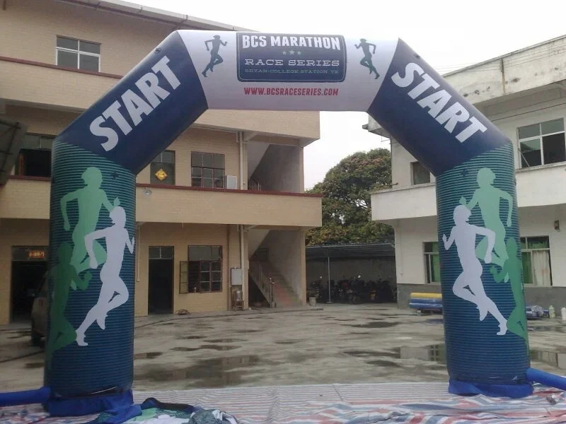 Outdoor Custom Advertising Inflatable Arch with Base inflatable stabilized arch inflatable archway with high quality