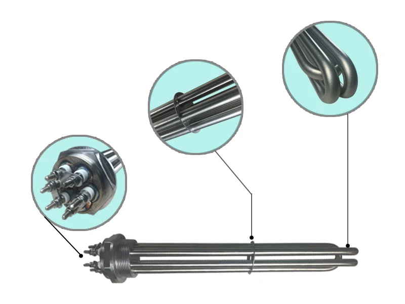 The popular TZCX brand stainless steel water heater replacement shower heating element in Europe