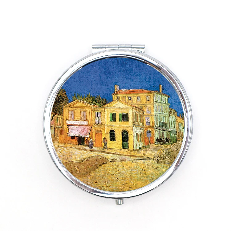 Переработка 7 дней дорожный контейнер для таблеток коробка для драгоценностей контейнер для таблеток из нержавеющей стали металлический контейнер для хранения лекарств с зеркалом