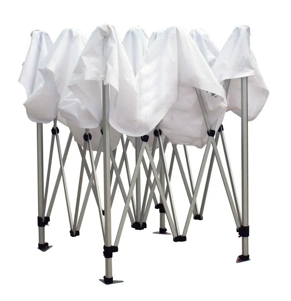 Trade Show Tent 10*10ft  40mm Hexagon  Advertising Canopy Tent With Aluminum Frame And Nylon Connectors
