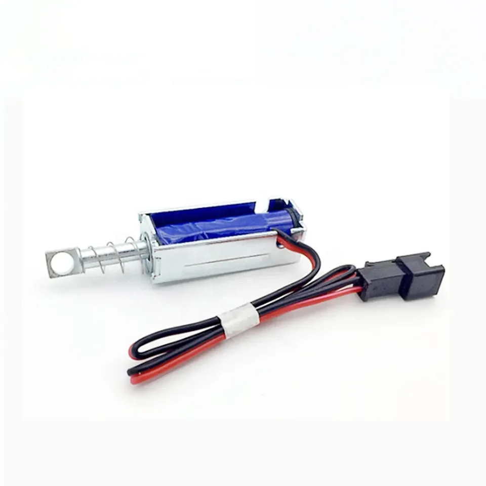 Электромагнит 0537LAF 3v 6v dc 12v электромагнитный линейный толкающий привод длинноходный микро-соленоид