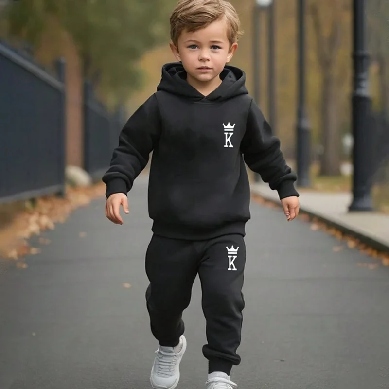 Custom Printed Logo Polyester Fleece Kids Hoodie Embroidered Puffer Pullover for Boys and Girls Sublimation Blank for Children