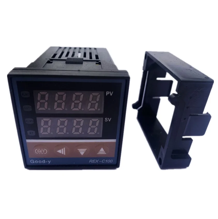 RKC REX-C100 REX-C100 DA Digital PID Temperature Control Controller Thermostat Relay Output K Type Input AC110-240V