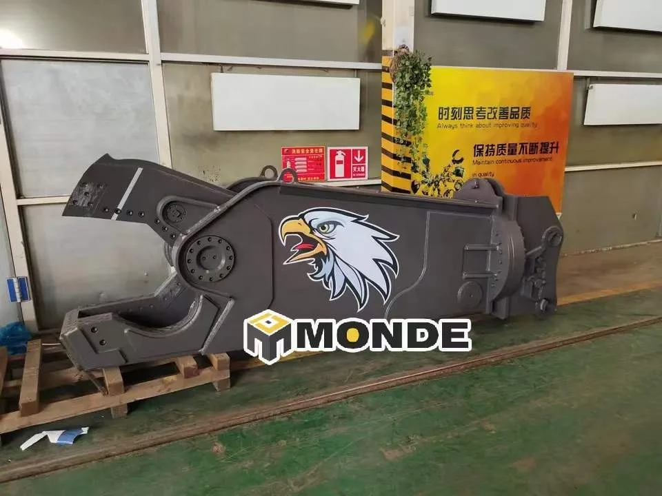 MONDE Eagle Shear 20-30 Tons Tech Hydraulic Eagle Shear Excavator Attachment Rotating Eagle Shear For Sale