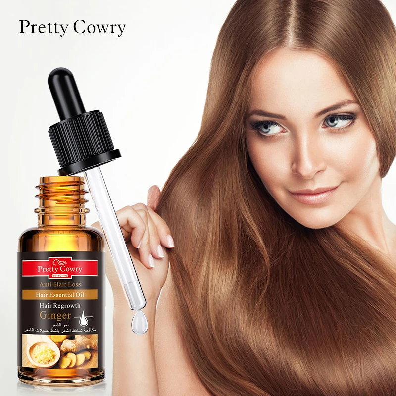 Pretty Cowry 100% Organic  Argan Oil Moisturizing Repairing  organic Garlic Hair growth Oil