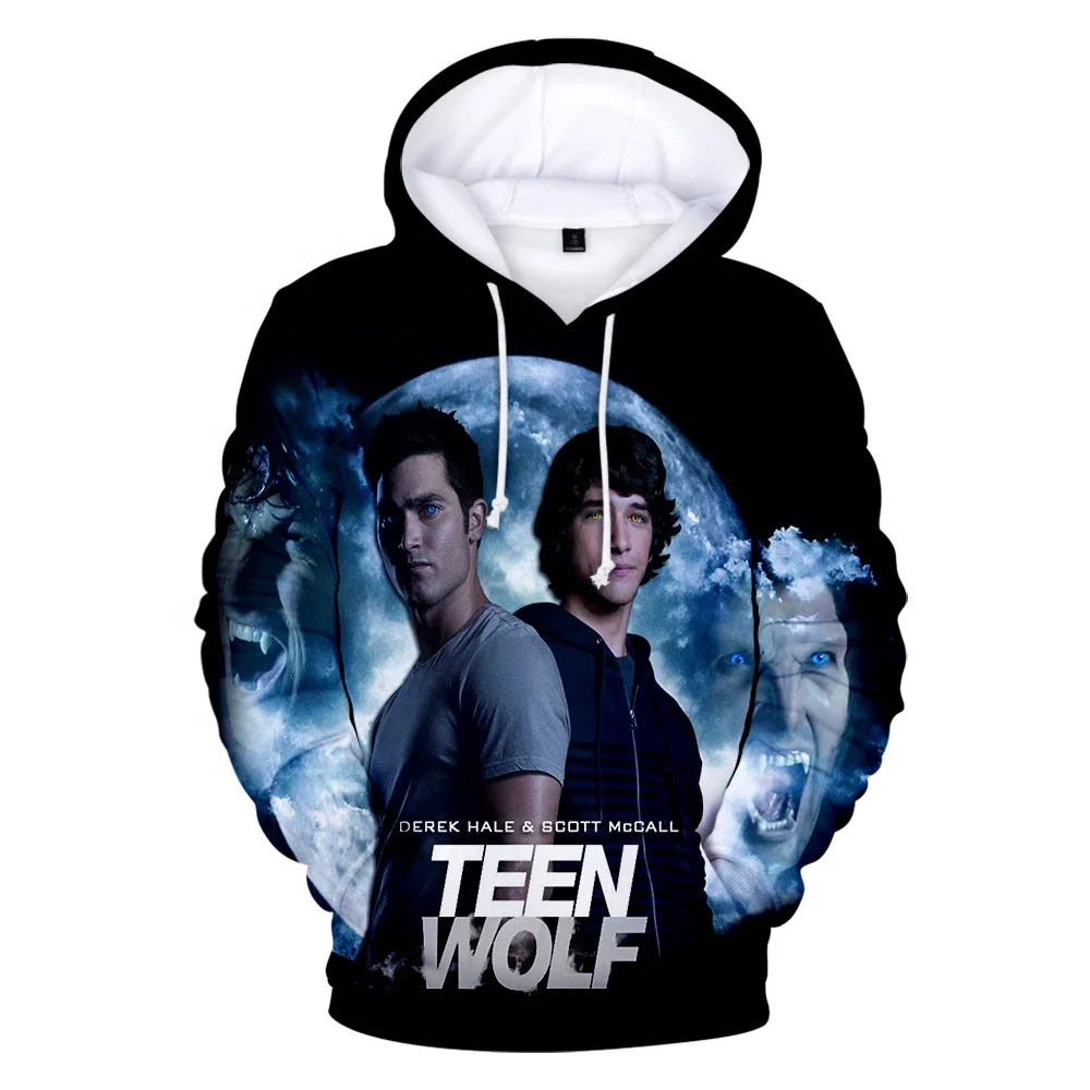 New Designs Hot Sale 3d Printed Tv Series Hoodie Wholesale Stock Sweatshirt Hoodie Factory From China