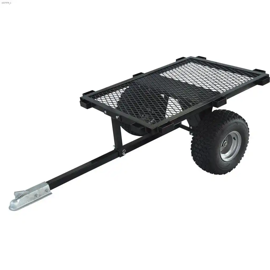 Сверхмощный 1000 фунтов мотоциклетный грузовик с буксировкой для квадрациона самосвал сельскохозяйственный транспортный прицеп бортовой