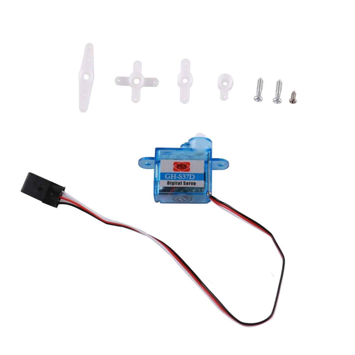 Микро-сервопривод CZ Mini GH 3 7 г Цифровой сверхминиатюрный рулевой GH-S37D для радиоуправляемый самолет вертолет Радиоуправляемый 3D F3P