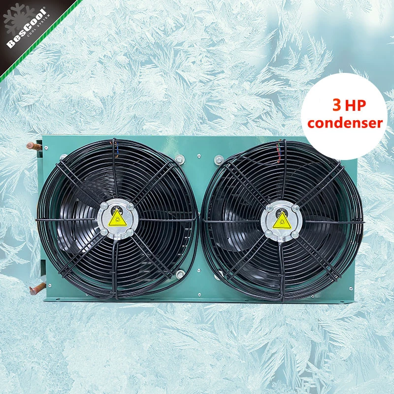 Factory 7.5HP Air Cooled Condenser Manufacturers Heater Exchange Refrigeration Chiller Cold Room