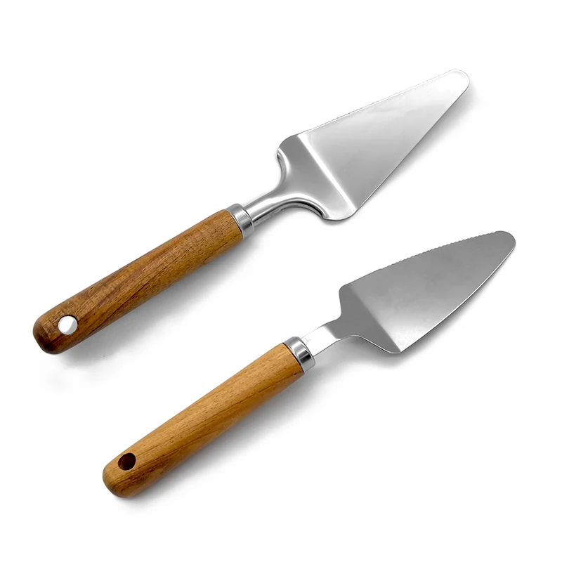 Kitchen Gadgets Stainless Steel Cooking Tools Set Smart Kitchen Gadgets with wood handle