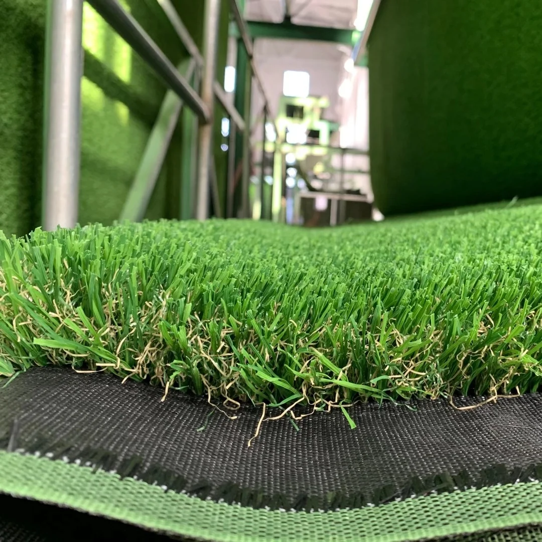 Landscaping Artificial Grass Football Artificial Grass  Carpet Synthetic Lawn Cheap Chinese Green 2*25m/4*25m 5-8 Years