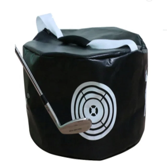 
golf exerciser waterproof nylon black/yellow color impact bag durable Golf Power Play golf training aids 