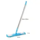 Multi-Function double sided Microfiber Chenille Mop Pad Soft Washable Reusable Dust Duster 360 flat mop  for Home Use
