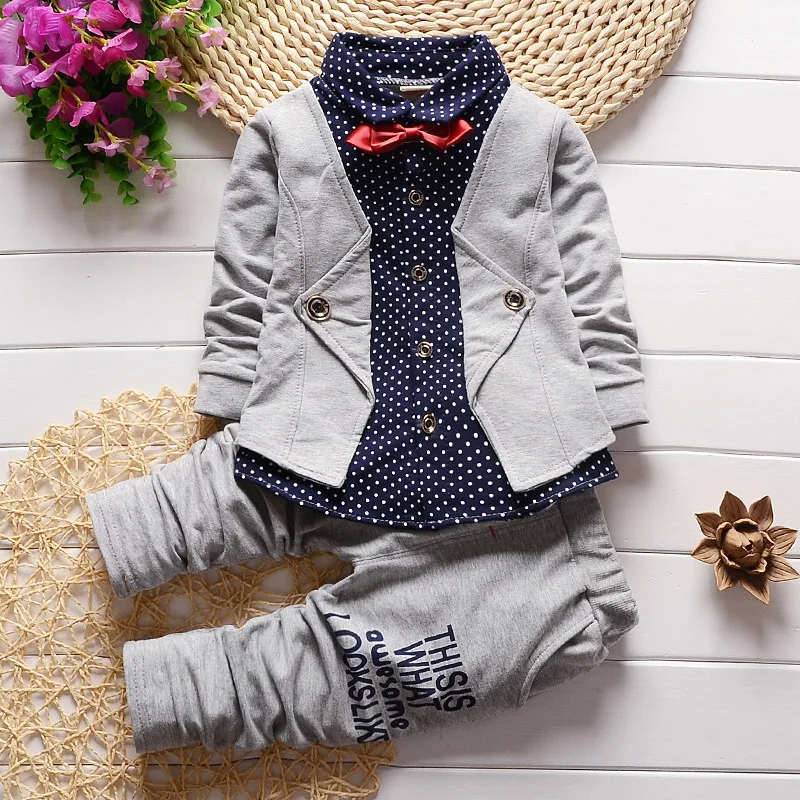 High quality wholesale custom fashion children boys trendy clothes with best service and low price