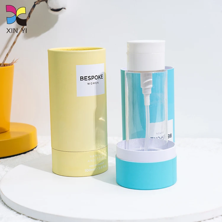 Wholesale Custom Printed Cardboard Cylinder Round Paper Packaging Tube Box