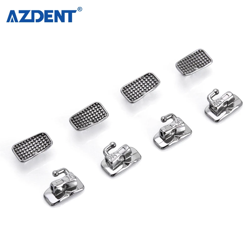 AZDENT Dental Bondable Non-convertible Orthodontic Buccal Tubes with CE