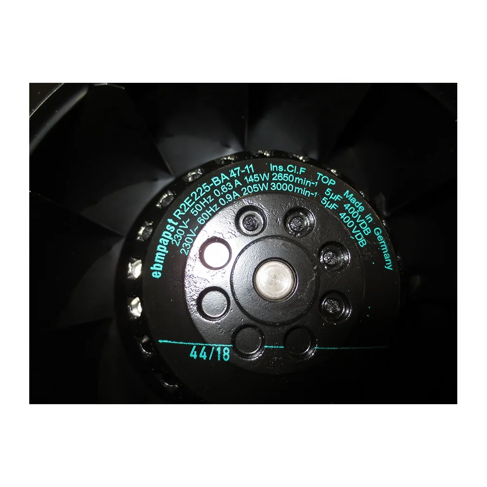 
230V 0.63/0.9A R2E225-BA47-11 Ebmpapst Full metal fan 