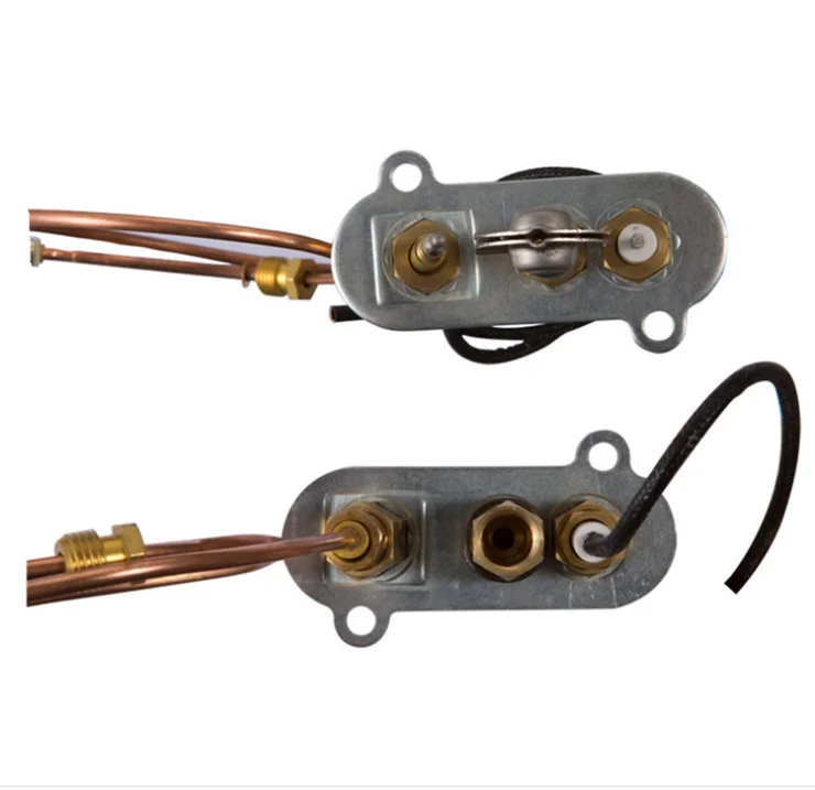 LP Natural Gas Water Heater Boiler Replacement Parts Pilot Burner with Thermocouple and Ignition Assembly Kit M8X1