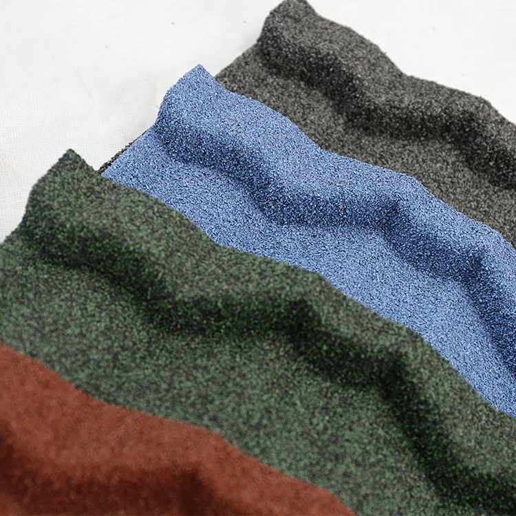 New Building Construction Materials Zinc Corrugated Aluminium Roofing Sheets Rhombus Color Stone Coated Metal Roof Tiles