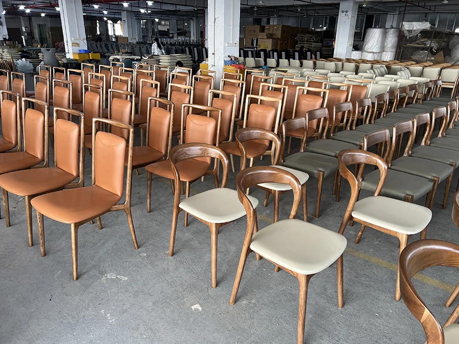 Home Furniture Use European Style Traditional Dining Room Table Set Rectangular Wooden Chairs