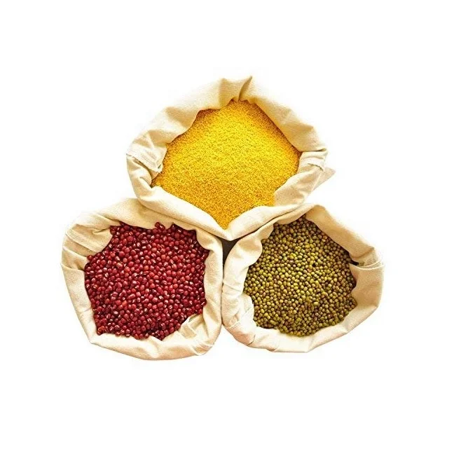 Оптовая продажа, экологически чистый переработанный многоразовый мешок Sopurrrdy для хранения, мешок для хлеба из органического хлопка для овощей, риса или бобы