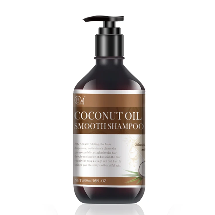 2021 Hot Selling Coconut Hair shampoo and Conditioner For damaged  Hair  500ML  Free Samples