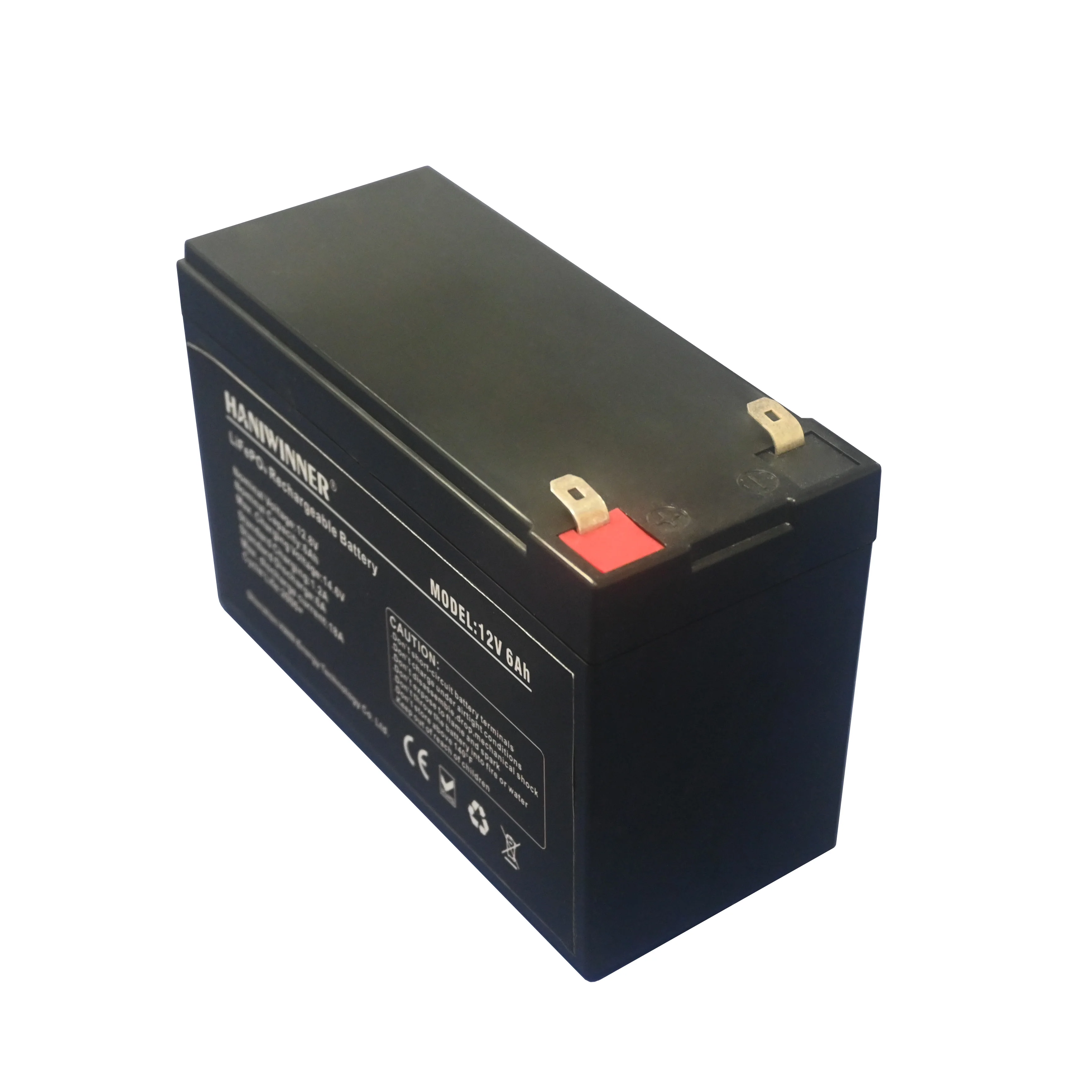 Wholesale Price Custom Small 12.8V 6Ah 12V6Ah Lithium Iron Phosphate Lifepo4 Battery Pack
