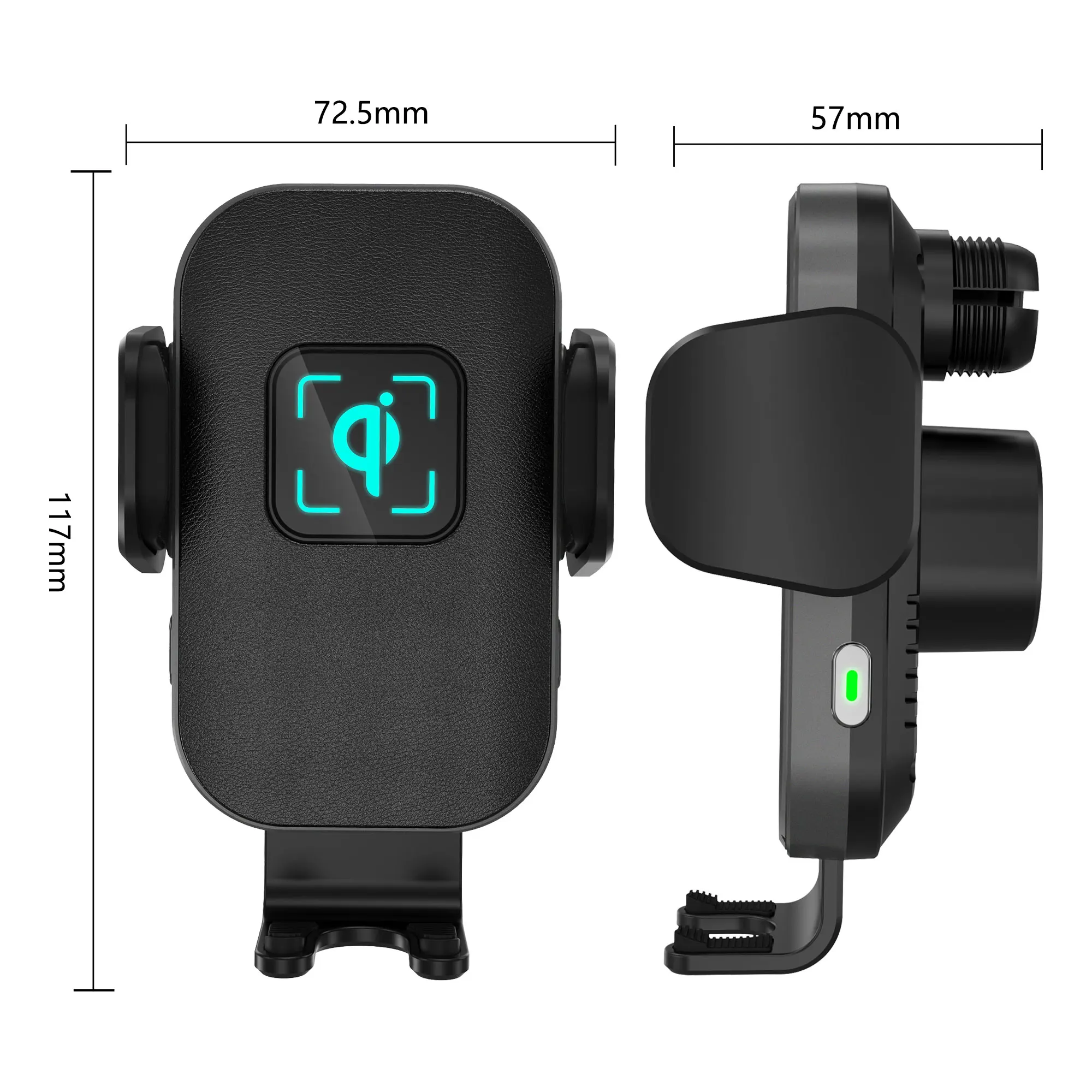 2021 Amazon Ebay Hot Sale 15W Fast Wireless Charger, Wireless Car Charger Holder Air Vent Mount For iPhone12 Samsung Huawei OPPO