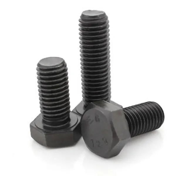 M16 Full Thread 12 Black Oxide Din 933 Stainless Steel Hex Head Bolt