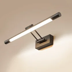 LED Indoor Wall Sconce 8W Antique Brass LED Picture Light For Hotel 100-240V Bathroom Lighting Vanity Mirror Lights For Bathroom