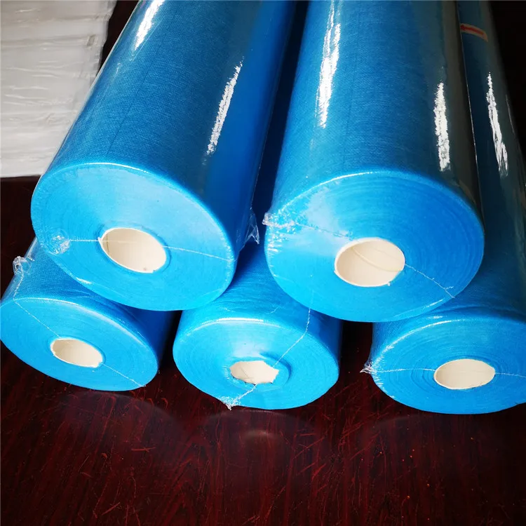 China Factory Hospital Bed Roll Medical PP Non Woven Disposable Non Woven Bed Sheet Roll Massage Table Paper Roll