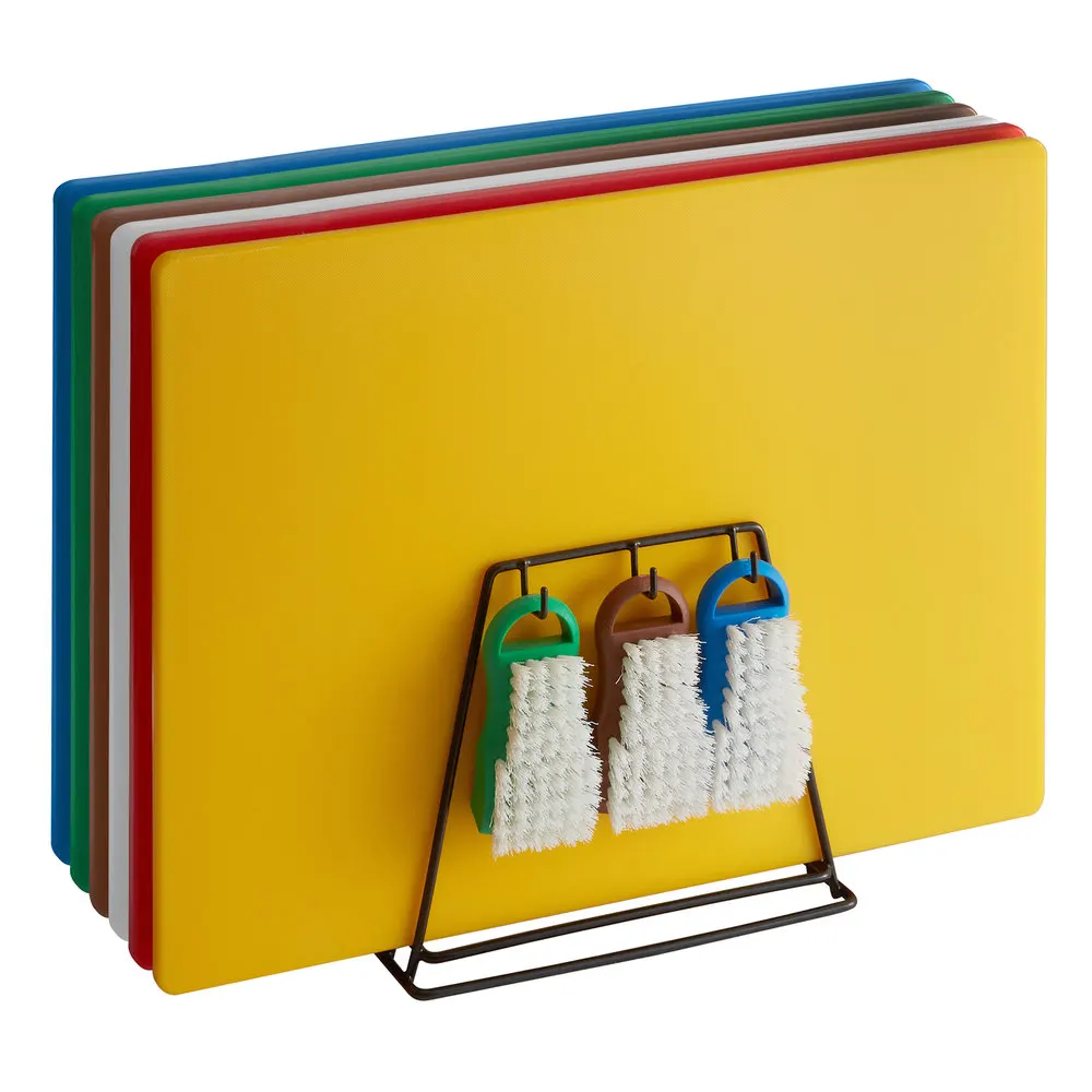 Rectangle and Round Plastic Non-Slip HDPE Cutting Board for Home and Restaurant