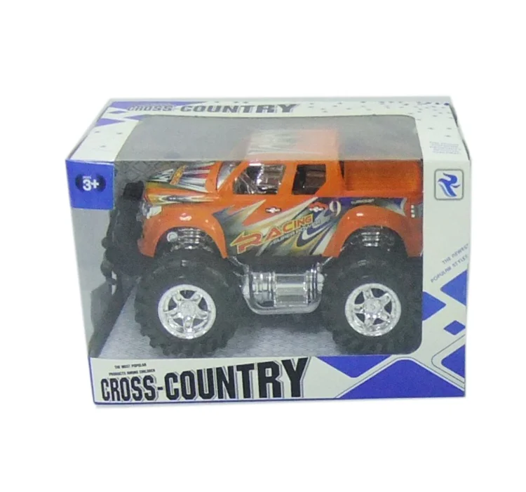 Amazon hot-selling low-cost kid intellectual toy car with light inertia off-road car toy