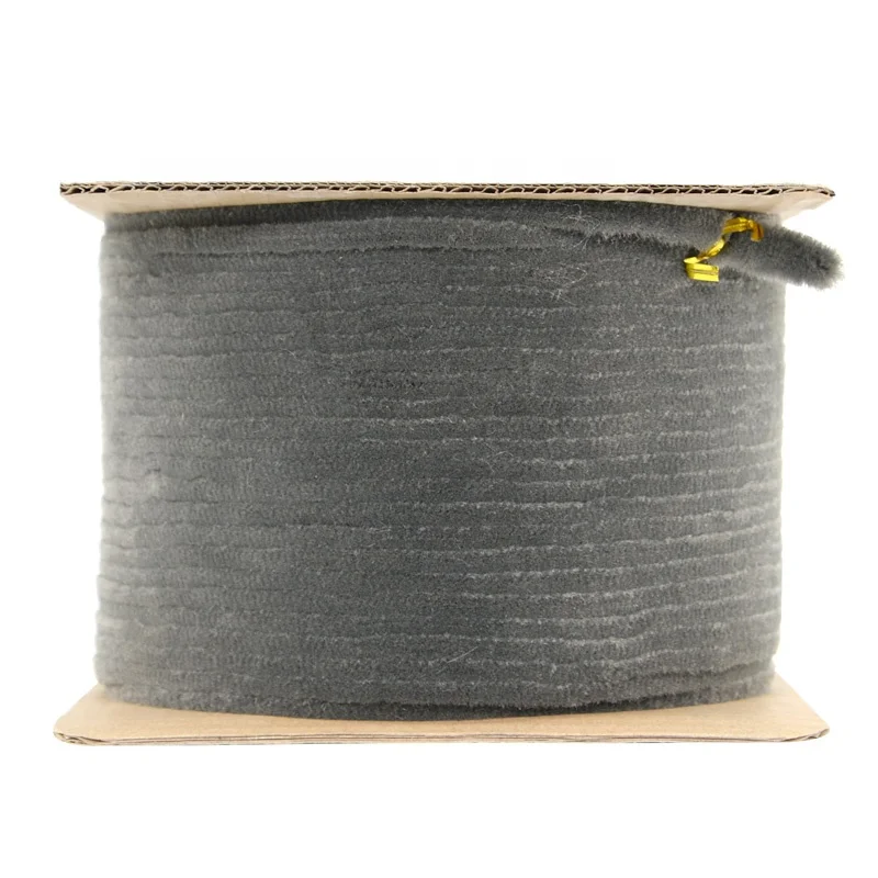 factory price wardrobe door seal strip mohair weather strip flexible brush wool pile seal strip for sliding door/window