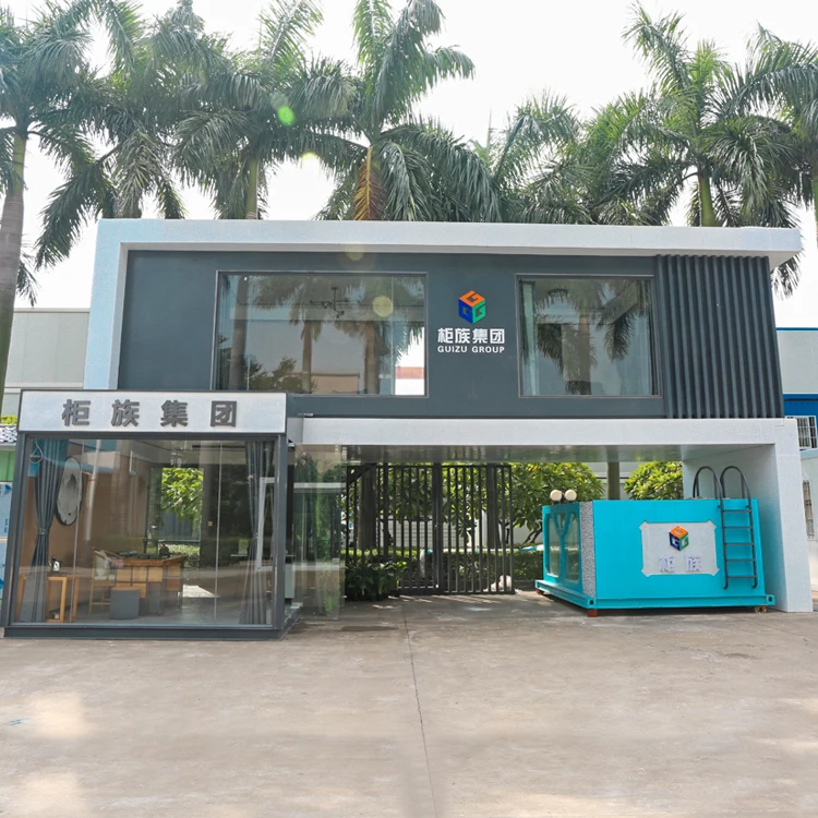 customized prefab t house for sale shipping container cafe garage bar design 3 bedrooms 2 bathrooms expandable container house