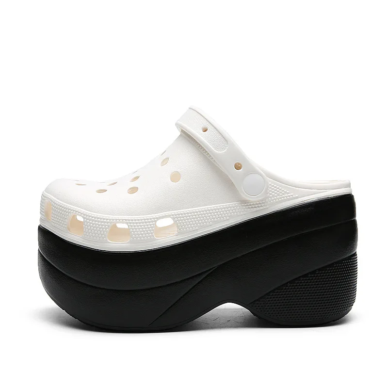 Beautiful Printed Wedge Women Sandals 660 34 39 Summer PVC Lining Feature Material Origin Type Season Place Model Height Outsole